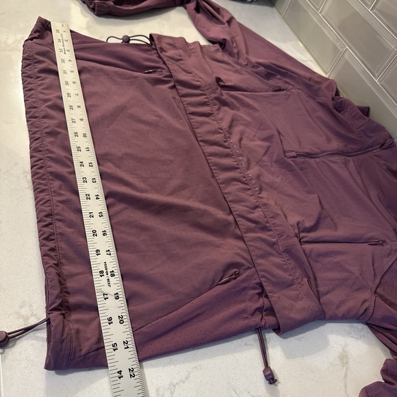 Lululemon Stretch Ripstop Run 1/2 Zip Vintage Plum Size 8 (?) - Picture 9 of 16
